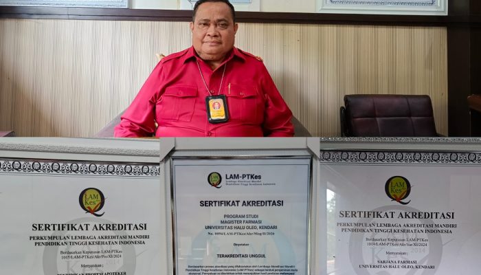 Tiga Prodi Fakultas Farmasi UHO Raih Akreditasi Unggul, Siapkan Pembukaan Program Doktor