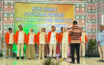 Nahkoda Baru IKA SPP-SPMA Wawotobi Dikukuhkan, Sahuriyanto DKK Siap Bangun Kolaborasi Dorong Kemajuan Sekolah