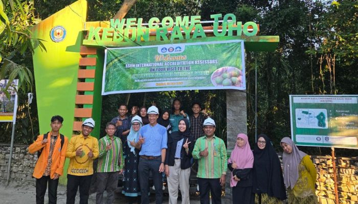 Asesor dari Jerman Tinjau Kebun Raya UHO, Pastikan Dukungan bagi Akreditasi Internasional Jurusan Kehutanan FHIL