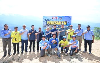 Danlanud Haluoleo Resmikan Site Paralayang Puncak Indah Kapu 3, Kolaka Bidik Wisata Dirgantara Berkelas