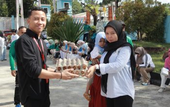 Peduli, Alfamidi Kendari Salurkan 3.000 Butir Telur Cegah Stunting pada Peringatan Hari Keluarga Nasional