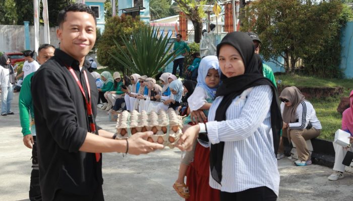 Peduli, Alfamidi Kendari Salurkan 3.000 Butir Telur Cegah Stunting pada Peringatan Hari Keluarga Nasional