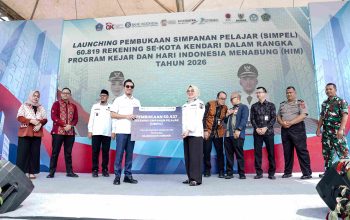 Dukung Inklusi Keuangan Sejak Dini, Bank Sultra Salurkan 50.537 Rekening Simpel Tepat di Peluncuran Program KEJAR Pemkot Kendari