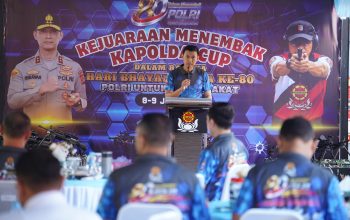 Semarak HUT Bhayangkara ke-80, Kapolda Cup Perkuat Sinergi Forkopimda Sultra Lewat Kejuaraan Menembak