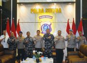 Danlanal Kendari Jalin Silaturahmi ke Kapolda Sultra: Perkuat Sinergitas TNI Polri Jaga Keamanan Maritim
