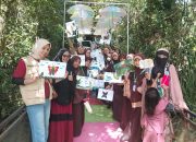 Edukasi Wisata Kreatif: Siswa SD IT Al Wahdah Belajar Leaf Printing di Kebun Raya UHO