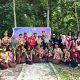 Tanam Pohon Endemik di Kebun Raya UHO, Mahasiswa KKN Tematik dan Siswa SMPN 10 Kendari Gaungkan Semangat Konservasi