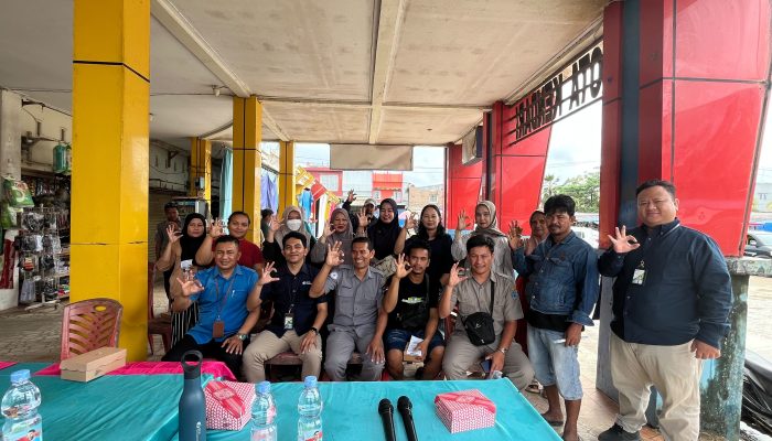 Edukasi Pekerja Informal, BPJS Ketenagakerjaan Sosialisasikan Program Jamsos bagi Pedagang Pasar Baruga Kendari