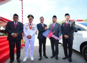 Semarak HUT RI ke 81, Bank Sultra Serahkan Bantuan Mobil Jenazah Gratis untuk RSUD Bahteramas
