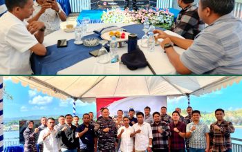 Secangkir Kopi, Sejuta Sinergi: Lanal Kendari dan Insan Pers Perkuat Kolaborasi Informasi Publik