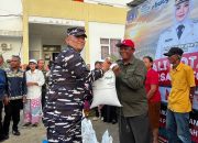 Kendari Menyapa, Danlanal Kolonel Laut (P) M. Sati Lubis Ajak Warga Peduli Kebersihan Lingkungan dan Pesisir