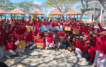 Merah Putih Satukan Hati, CV ACA Perkuat Soliditas Karyawan lewat Family Gathring di Pantai Nambo