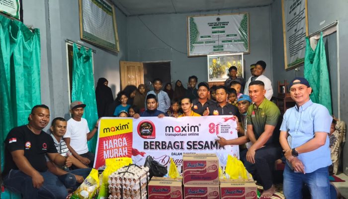 Maxim Baubau Sukseskan Konvoi Kemerdekaan lewat Penyaluran Bantuan ke Panti Asuhan Salafiah Al-Ikhlas