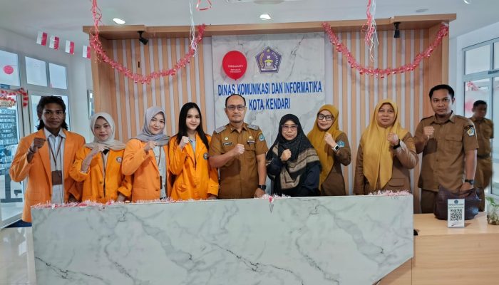 Diskominfo Kendari dan UHO Kolaborasi Bekali Mahasiswa dengan Pengalaman Kerja