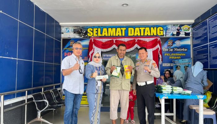Apresiasi Wajib Pajak Taat, Jasa Raharja dan Tim Pembina Samsat Kendari Helat Gerakan Pangan Murah