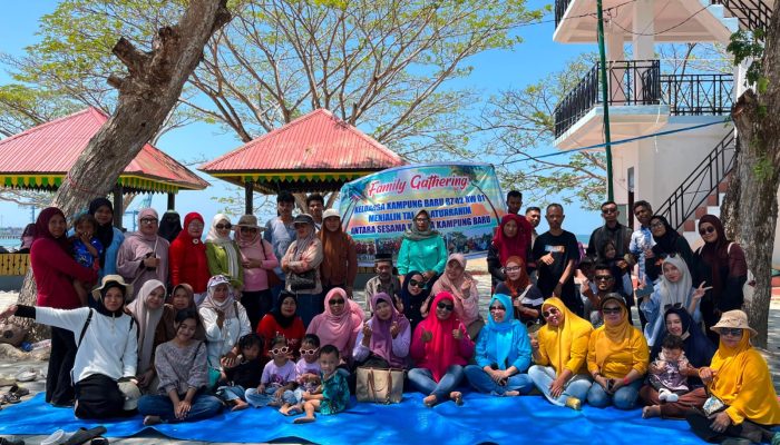 Family Gathering di Pantai Nambo, Warga RT 02 RW 01 Anduonohu Perkuat Silaturahmi dan Gotong Royong