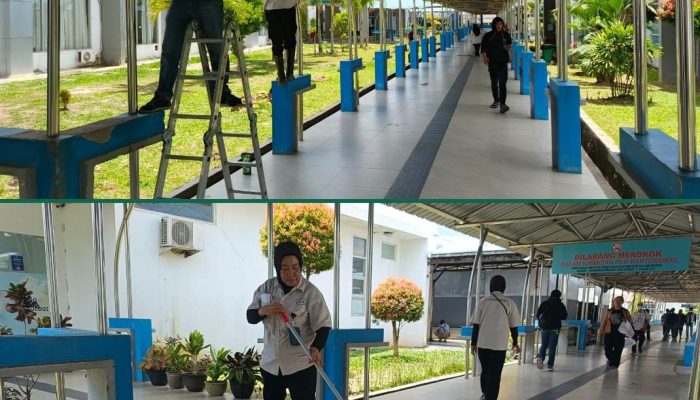 CV ACA Buktikan Komitmen, Kebersihan Ruang Perawatan hingga Toilet RSUD Bahteramas Jadi Perhatian