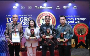 Konsisten Terapkan GRC, Jasa Raharja Sabet Empat Penghargaan di Ajang TOP GRC Awards 2026