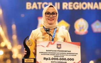 Kendari Ukir Prestasi di Makassar, Terbaik I Layanan Kesehatan dan Raih Insentif Rp2 Miliar