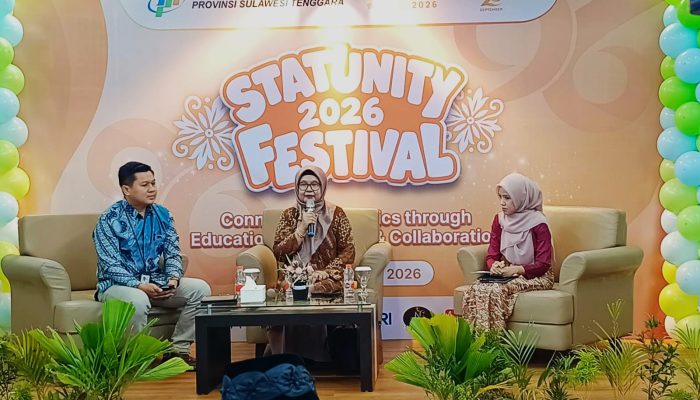 Peringati HSN 2026, BPS Sultra Ajak Pemerintah, Akademisi dan Insan Pers Melek Data Statistik