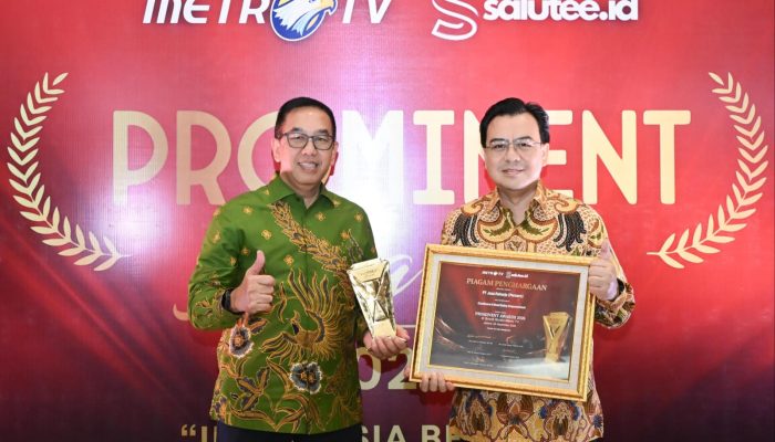Konsisten Dorong Keselamatan Transportasi, Jasa Raharja Raih Excellent in Road Safety Empowerment di Ajang Prominent Award 2026