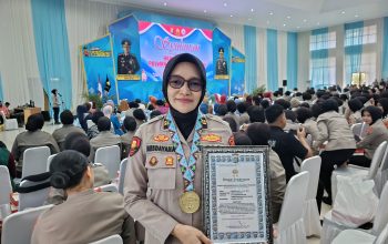 Menangkan Gugatan TUN dan Selamatkan Aset Negara, Polwan Polda Sultra IPTU Misdayana Raih Penghargaan Kapolda