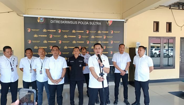 Polda Sultra Tegas Berantas Tambang Ilegal, Wisnu Wibowo: Tidak Boleh Ada Penambangan Ilegal