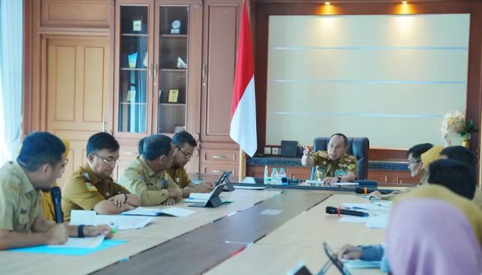 Evaluasi Kinerja OPD, Gubernur ASR Tekankan Percepatan Anggaran dan Kualitas Pembangunan