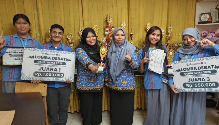 SMAN 1 Kendari Borong Juara Debat GENBI GEMA, Bukti Konsisten Cetak Prestasi