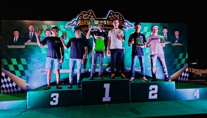 Race Cup PBB Sultra Ditutup, Ikbar Dorong Lahirnya Pembalap Muda Berprestasi