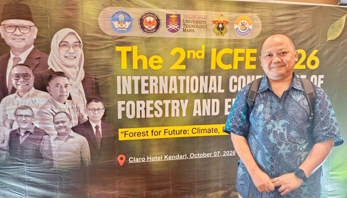 ICFE 2026 FHIl UHO, Peneliti Eropa Bahas Strategi Rantai Pasok Komoditas untuk Tekan Deforestasi Global