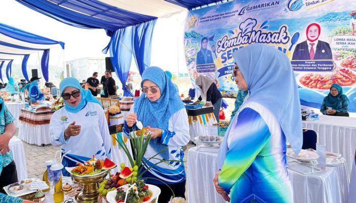 Peringati Hari Ikan Nasional, TP PKK Sultra Adu Kreativitas Olahan Ikan: Juara Wakili Daerah ke Jakarta