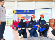 Lapas Perempuan Kendari Gandeng Basarnas Gelar Simulasi Bencana, 70 Peserta Dibekali Ilmu SAR